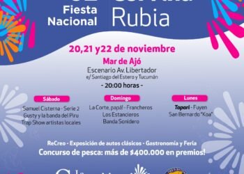 PARTIDO DE LA COSTA: Este fin de semana largo llega la 52ª edición de la Fiesta Nacional de la Corvina Rubia