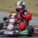 PARTIDO DE LA COSTA: Dino Palmarochi cerró el año con un triunfo en el Campeonato Zonal de Karting