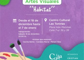 PARTIDO DE LA COSTA: El Centro Cultural Las Toninas presentará desde el próximo sábado una muestra de Artes Visuales