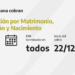 ANSES CALENDARIOS DE PAGO DEL MIÉRCOLES 22 DE DICIEMBRE