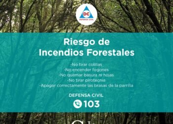 LA COSTA: Recomendaciones ante el estado de riesgo vigente por incendios forestales en la zona
