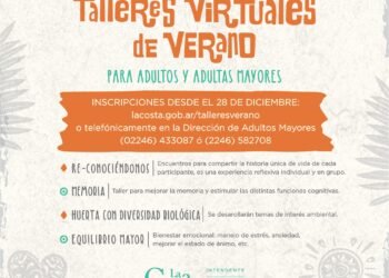 PARTIDO DE LA COSTA: Abre la inscripción a los talleres de verano para adultos mayores