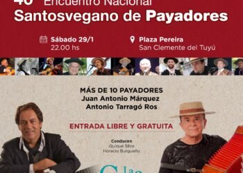 LA COSTA: Este sábado el Partido de La Costa vuelve a recibir al Encuentro Nacional Santosvegano en su 40ª edición