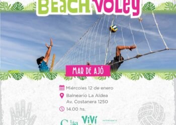 LA COSTA: Este miércoles se pone en marcha el Circuito Atlántico de Beach Vóley en las playas del Partido de La Costa