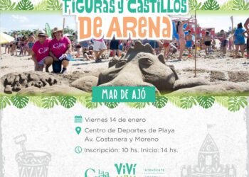 LA COSTA: Arranca el Concurso Nacional de Figuras y Castillos de Arena, un clásico de todos los veranos del Partido de La Costa