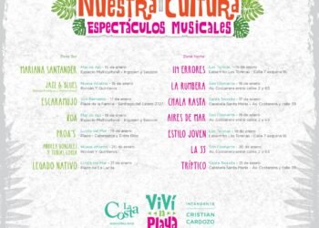 LA COSTA: Comienza el ciclo Nuestra Cultura con espectáculos de músicos del Partido de La Costa