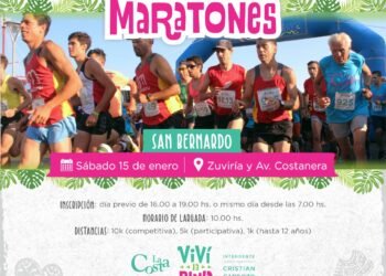 LA COSTA: Con el arranque en San Bernardo, este sábado vuelve el circuito de maratones La Costa Corre