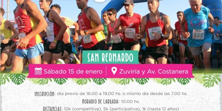 LA COSTA: Con el arranque en San Bernardo, este sábado vuelve el circuito de maratones La Costa Corre