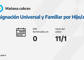 CALENDARIOS DE PAGO DEL MARTES 11 DE ENERO
