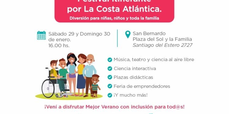 LA COSTA: Llega al Partido de La Costa el ciclo Mejor Verano, con juegos y actividades culturales para disfrutar en familia