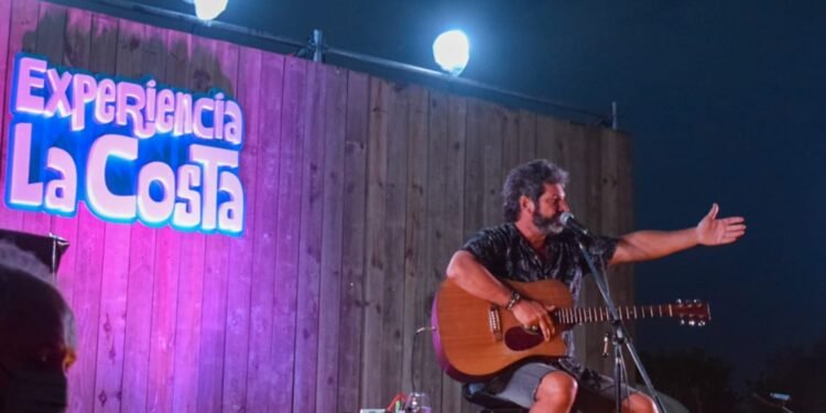 LA COSTA: Con el show acústico de Iván Noble se inició Experiencia La Costa, que recorre las localidades con diversas propuestas y actividades