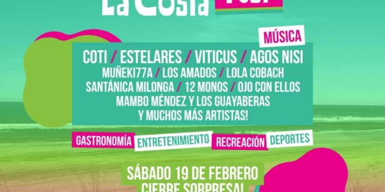 LA COSTA: Llega Experiencia La Costa Fest, una semana de celebración  al aire libre con shows de artistas de primer nivel