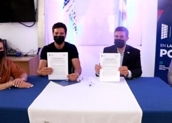 LA COSTA: Cristian firmó el convenio para renovar la política de becas junto a la Universidad Atlántida Argentina