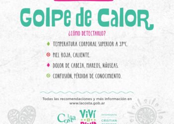 LA COSTA: La Municipalidad de La Costa ofrece una serie de consejos útiles para cuidarse del golpe de calor