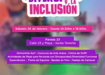 LA COSTA: Este sábado se realizará en el Partido de La Costa el primer Festival por la Diversidad y la Inclusión