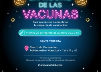 LA COSTA: Este viernes vuelve «La Noche de las Vacunas” al Partido de La Costa