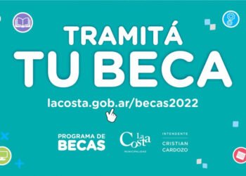 LA COSTA: Continúa abierta la inscripción al programa de Becas municipales para estudiantes de nivel superior
