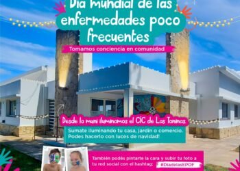 El Partido de La Costa se ilumina para visibilizar y concientizar sobre las Enfermedades Poco Frecuentes