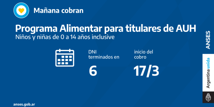 ANSES CALENDARIOS DE PAGO DEL JUEVES 17 DE MARZO