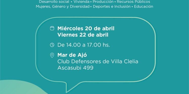 LA COSTA: La Muni en tu Barrio continúa este miércoles y viernes acercando servicios a la comunidad en Villa Clelia