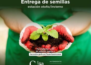 LA COSTA: Se abre la 5ª edición del programa “Huerta en casa” con la entrega de kits de semillas para vecinos y vecinas