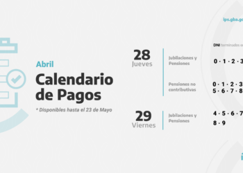 EL IPS PAGA HABERES DE ABRIL