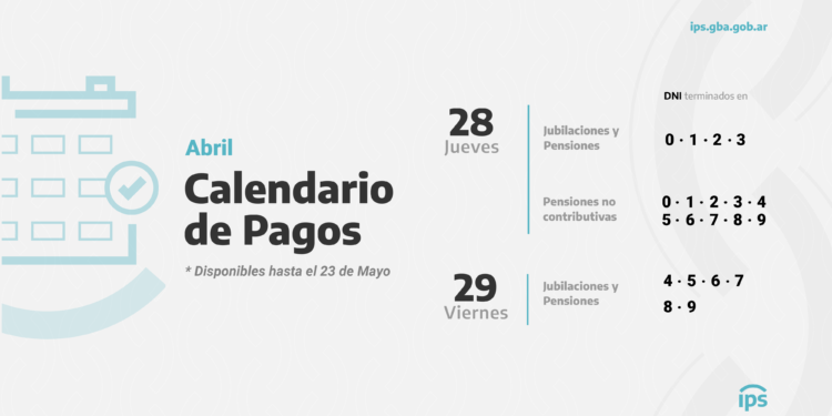 EL IPS PAGA HABERES DE ABRIL