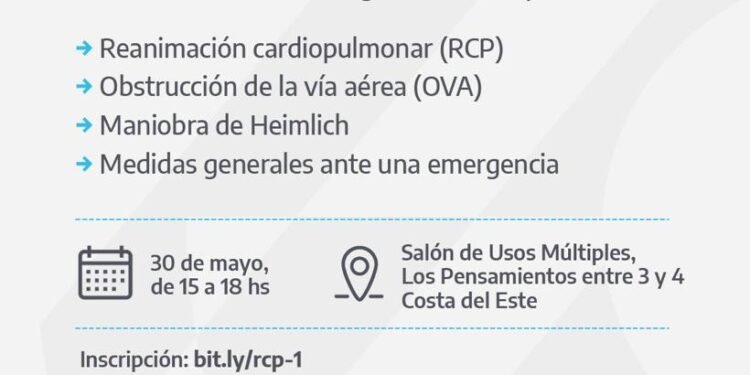 LA COSTA: Capacitación gratuita de Primeros Auxilios para prestadores turísticos en Costa del Este