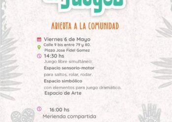 LA COSTA: La Municipalidad de La Costa realizará este viernes una Jornada de Juegos en San Clemente