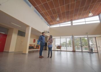 LA COSTA: Fortalecimiento en infraestructura educativa: obras y juegos nuevos en el Jardín de Infantes Nº 916 de Mar de Ajó