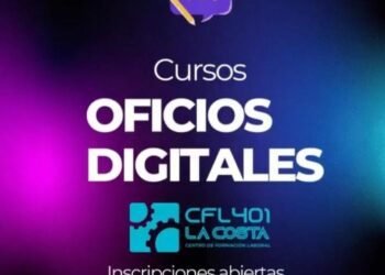 LA COSTA: Se encuentra abierta la inscripción a los talleres gratuitos de oficios digitales que se dictan en el Centro de Formación Laboral N° 401