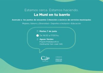 LA COSTA: Este martes llega a Aguas Verdes La Muni en tu Barrio, para acercar más servicios a la comunidad
