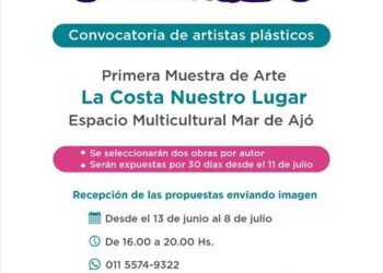 LA COSTA: Convocatorias de obras de artistas plásticos de La Costa y la primera Muestra de Arte «La Costa Nuestro Lugar»
