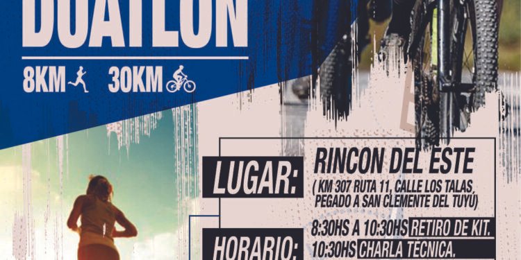LA COSTA: Se viene la 1ª edición del Duatlón “Desafío al Punto Cardinal” en San Clemente