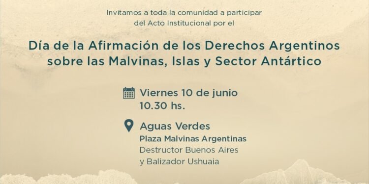 LA COSTA: Acto por el Día de la Afirmación de los Derechos Argentinos sobre las Malvinas, Islas y Sector Antártico