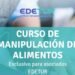 LA COSTA: Se realizará un curso de manipulación de alimentos para asociados del EDETUR