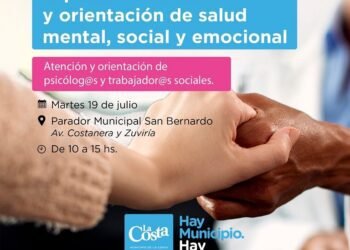 LA COSTA: El servicio de Salud Mental de la Municipalidad suma un nuevo espacio de consulta y orientación en San Bernardo