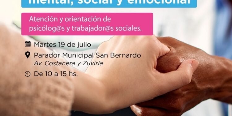 LA COSTA: El servicio de Salud Mental de la Municipalidad suma un nuevo espacio de consulta y orientación en San Bernardo