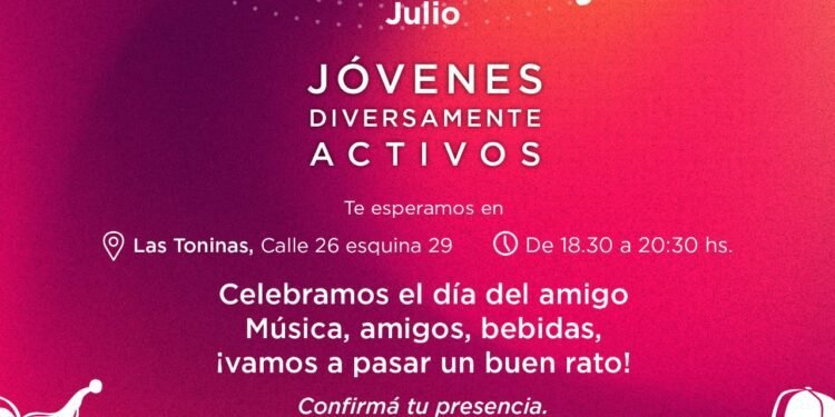 LA COSTA: Jóvenes con discapacidad / diversidad funcional celebrarán el Día del Amigo en el CIC de Las Toninas