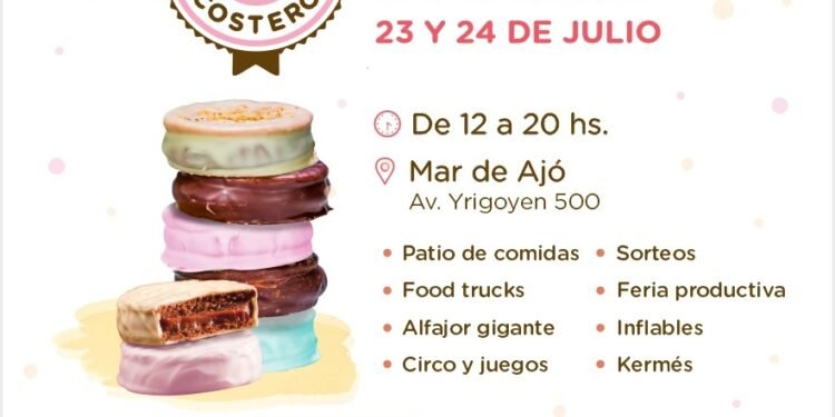 LA COSTA: Este fin de semana se viene la 8ª Fiesta del Alfajor Costero