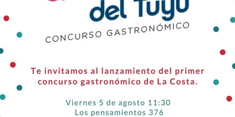 LA COSTA: Nace el primer concurso gastronómico del Partido de La Costa “Sabores del Tuyú”