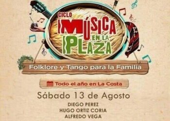 LA COSTA: Este sábado habrá una nueva edición del ciclo «Música en la Plaza» en San Clemente