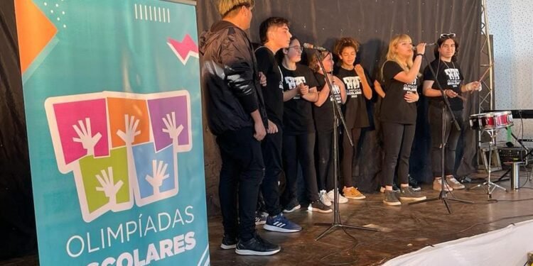 LA COSTA: Jornada de música y diversión de los estudiantes en la competencia de Canto de Olimpiadas Escolares