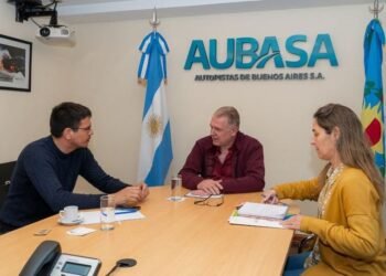 LA COSTA: Cardozo se reunió con directivos de AUBASA para la conformación de un anillo digital de seguridad