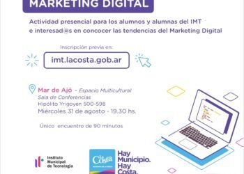 LA COSTA: Está abierta la inscripción para la Masterclass sobre Marketing Digital