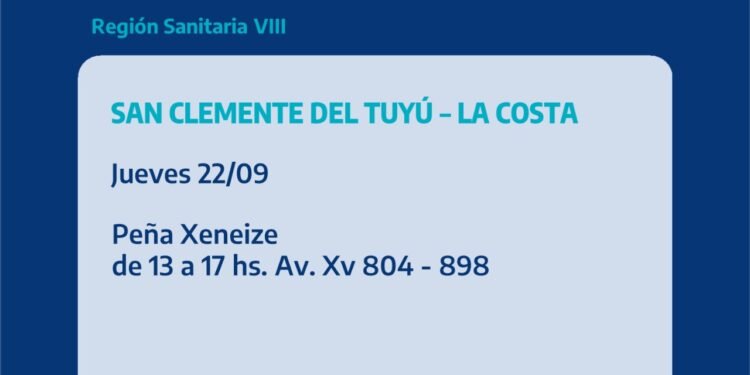 LA COSTA: La Municipalidad, la Provincia y Filiales de Boca realizarán jornadas de vacunación Covid-19 en La Costa