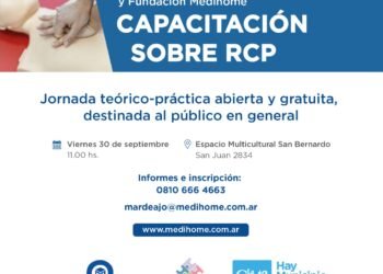 SAN BERNARDO: La Municipalidad y Fundación Medihome brindarán un curso de RCP abierto a toda la comunidad