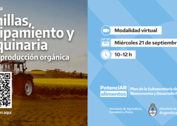 La Secretaría de Agricultura, Ganadería y Pesca, a través de la Subsecretaría de Alimentos, Bioeconomía y Desarrollo Regional
