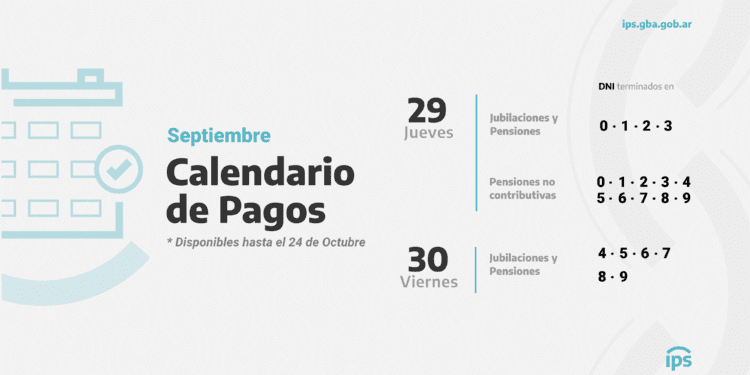 EL IPS PAGA HABERES DE SEPTIEMBRE