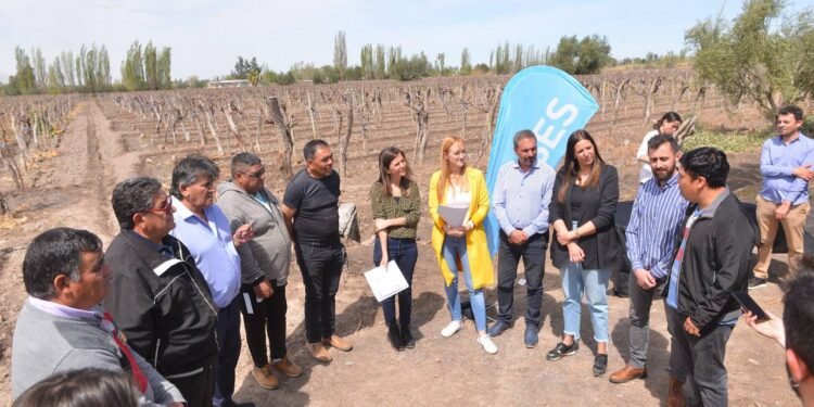 RAVERTA INAUGURÓ UNA OFICINA DE ANSES EN MAIPÚ Y ENTREGÓ JUBILACIONES A VIÑATEROS DE LA PROVINCIA